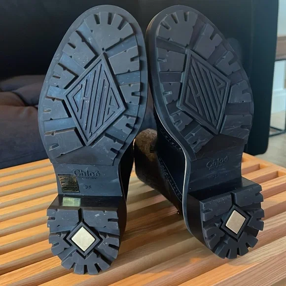 Like New Chloe Franne Sock Ankle Boot - Picture 8 of 10